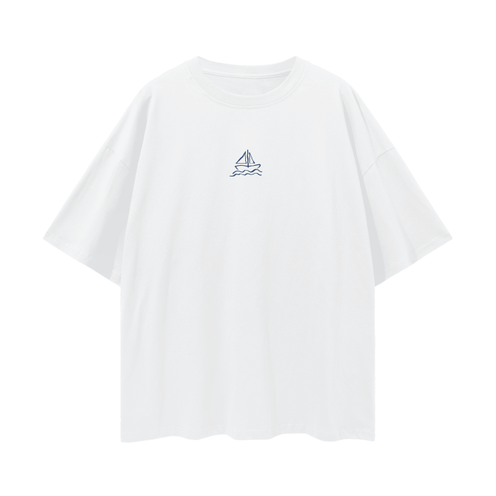 COMES IN WAVES - OVERSIZED TEE