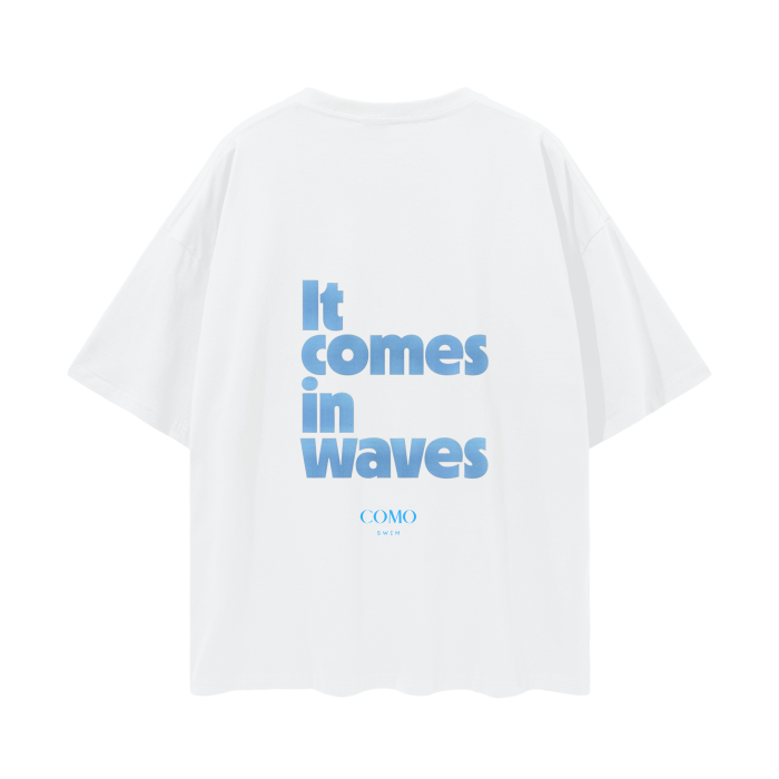 COMES IN WAVES - OVERSIZED TEE